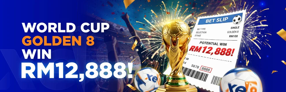 World Cup Golden 8 — Win RM12,888 Weekly Prize Pool